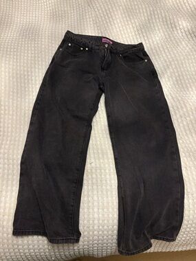Edikted Black Low-Rise Jeans